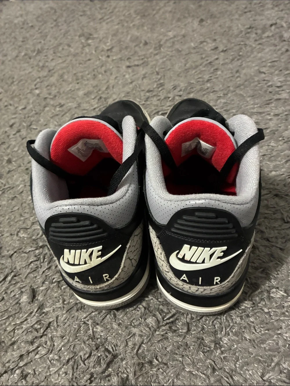 Jordan 3 black cement
